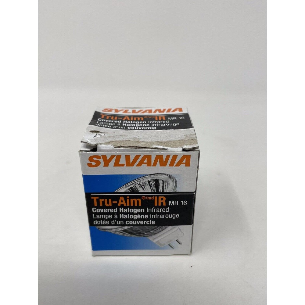 one NEW Sylvania 50MR16/IR/FL35/C 12V 50W Flood 54173 EXN Halogen 2-Pin MR16